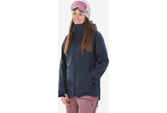 Women’s Warm And Breathable Ski And Snowboard Jacket. Fr500 
