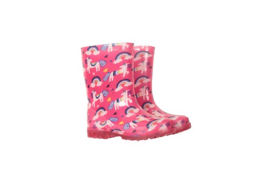 Splash Toddler Light-Up Wellies - Bright Pink