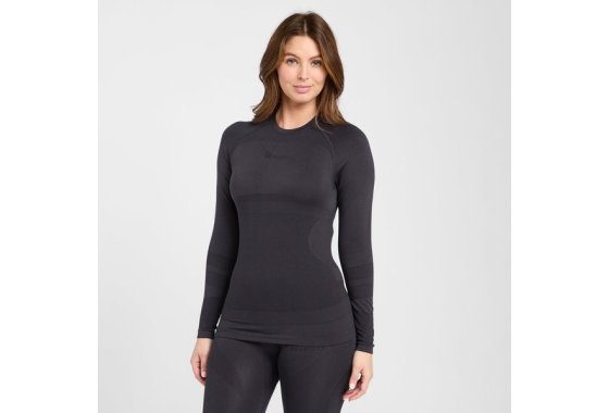 The Edge Women's Evolution Seamless Long Sleeve Top - Black,