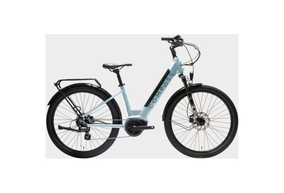 Compass Journey Ls Hybrid E-Bike - Blue, Blue