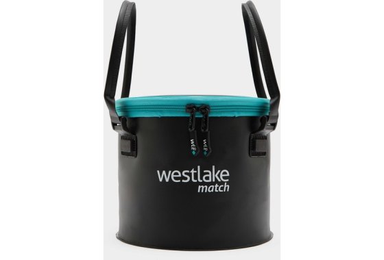 Westlake Groundbait Bowl With Lid - Black, Black
