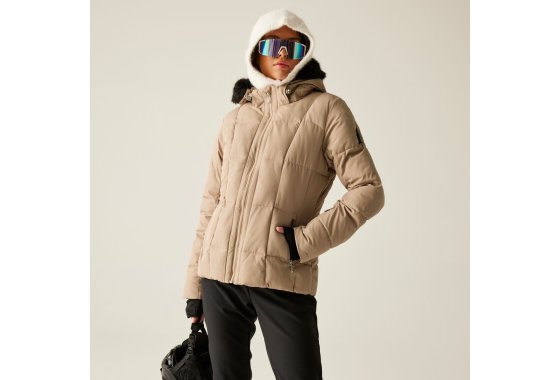 Dare 2b Women's Glamourize VI Ski Jacket Warm Taupe