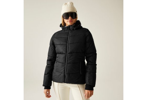 Dare 2b Women's Glamourize V Baffled Ski Jacket Black