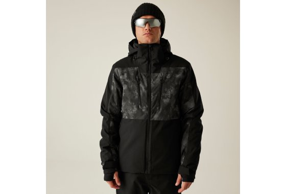 Dare 2b Men's Baseplate III Ski Jacket Iron Gate Distressed 