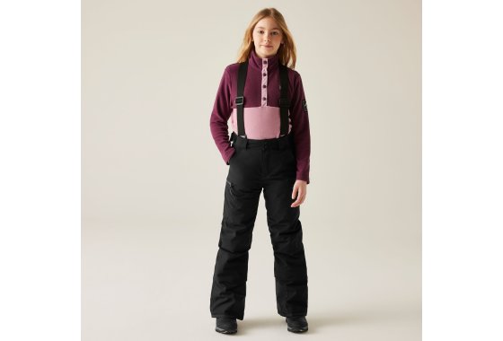 Dare 2b Kids' Pow II Waterproof Ski Pants Black