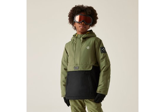 Dare 2b Kids' Freehand II Ski Jacket Olive Green