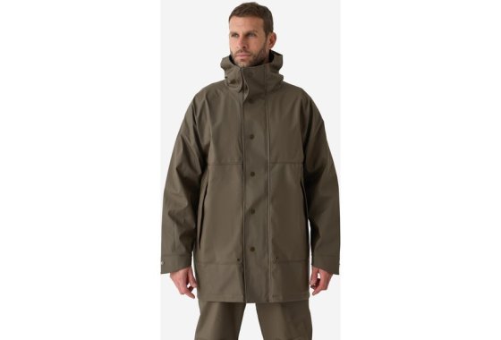 Men’s Windproof Waterproof Oilskin 500 - Green
