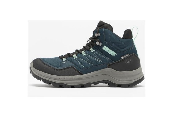 Women’s Waterproof Mountain Hiking Boots - MH100 Mid - Green