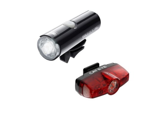 Cateye Volt 200 XC/Rapid Mini Light Set