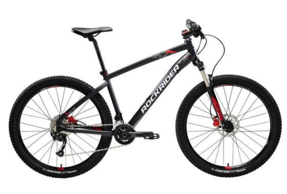 Rockrider ST 540 Mountain Bike | Off Road | Grey/Red