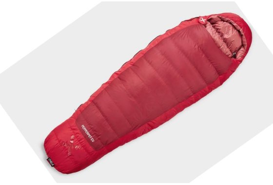 OEX Pepperpot EVF Women's Sleeping Bag, RED/W