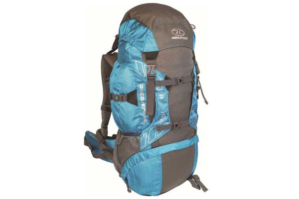 Highlander Discovery 45 Rucksack - Teal/Grey