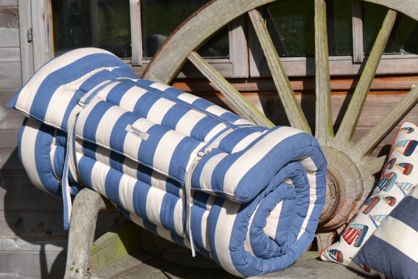 Harbour Stripe Cotton Roll Up Bed