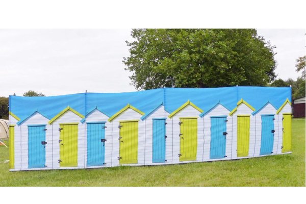 Beach Huts Windbreak