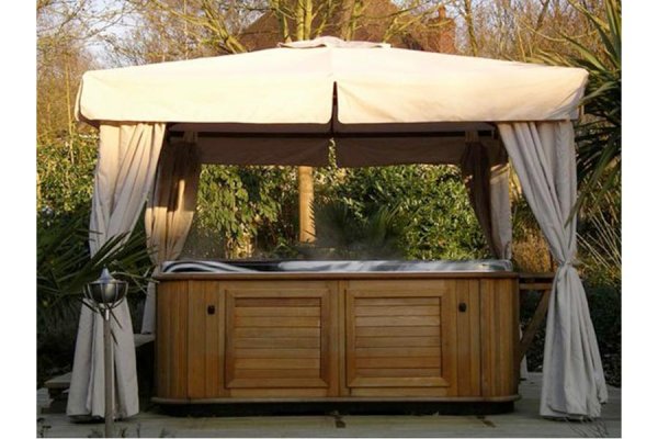 Replacement 4m X 3m Deluxe Gazebo - Canopy and Curtains