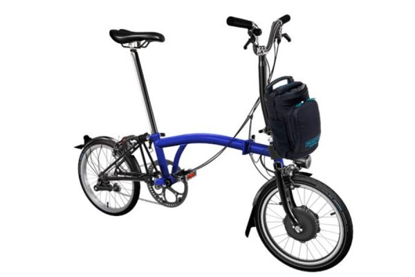 Brompton M6LU Electric Bike 2020 Blue Laquer