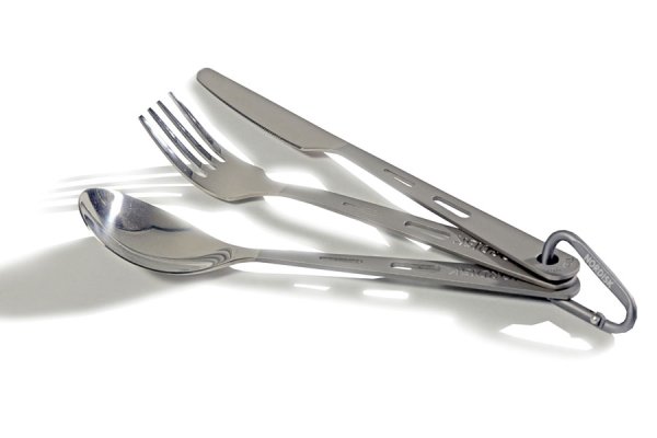 Nordisk Titanium Cutlery Set (3 Piece)   Cutlery