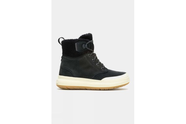 Merrell  Womens Marquette Thermo Lace Snow Boots - Black