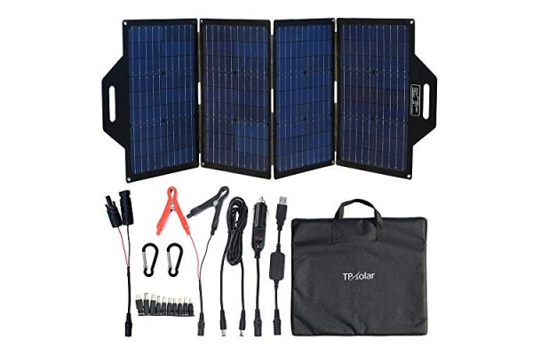 TP-solar 120 Watt Foldable Solar Panel Charger Kit for Porta