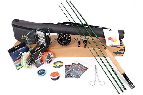 MAXIMUMCATCH Maxcatch Premier Fly Fishing Rod and Reel Combo