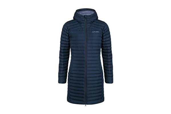 Berghaus Women's Nula Micro Insulated Long Jacket, 12, Dusk