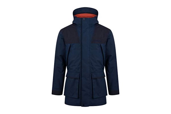 Berghaus Men's Breccan Parka Jacket, Vintage Indigo/Mood Ind