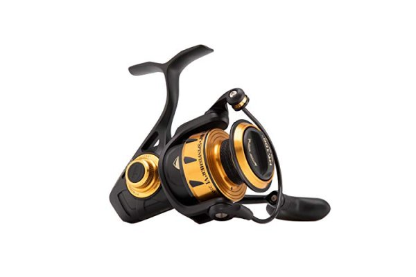 Penn Unisex's Spinfisher VI 6500 Spinning Reel, Black/Gold, 