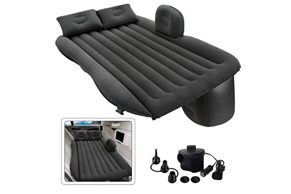 Inflatable Car Air Mattress, One-piece Backseat Air Bed?with