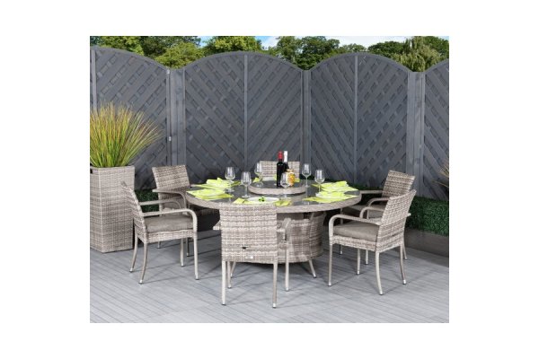 Rattan Garden Furniture Sets Planet Camping Rattan Garden Furniture Sets, Riviera 2 Rattan Garden Chairs And Small Round Dining Table In Grey