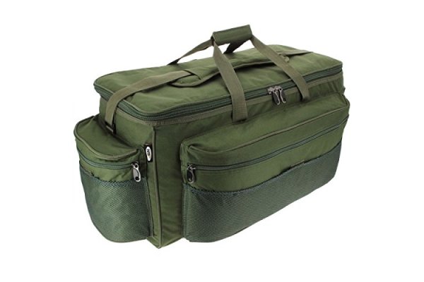 XXL Green Carp Fishing Tackle Bag Holdall NGT 093L BARROW BA