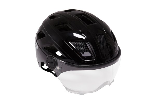 Decathlon Abus Cycling Helmet + Visor Hyban