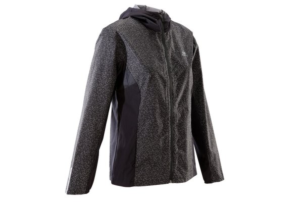 Decathlon Kalenji Run Rain Women's Running Jacket - Night Bl