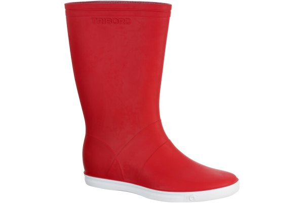 Decathlon Tribord Sailing 100 Adult Boots - Red