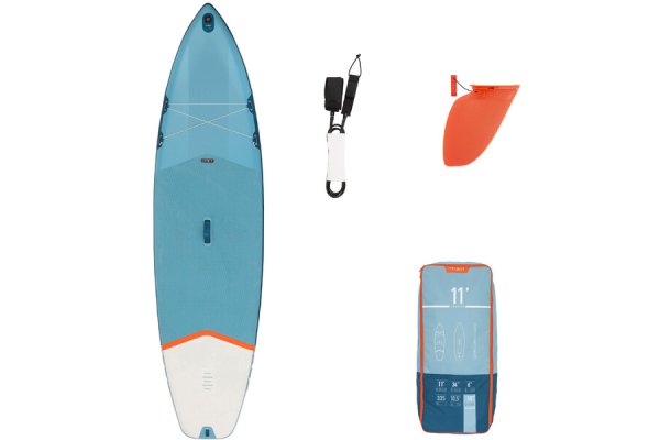 Decathlon Itiwit X100 11Ft Inflatable Stand-Up Paddle Board 