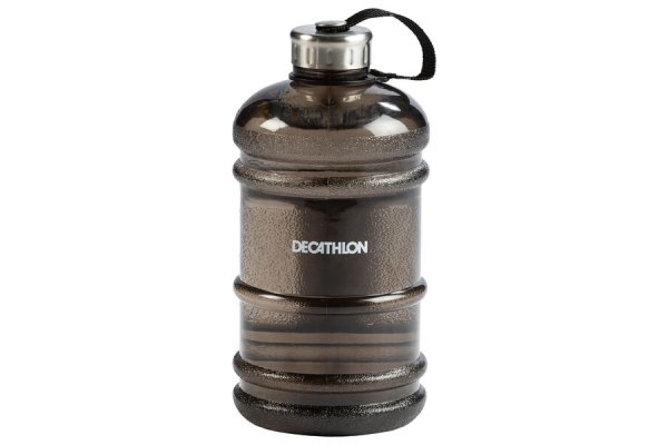 Decathlon Domyos 2200 Ml Water Bottle - Black