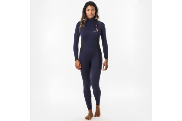 Decathlon Olaian Neoprene Wetsuit 3/2 Mm 900 Women Marine Bl