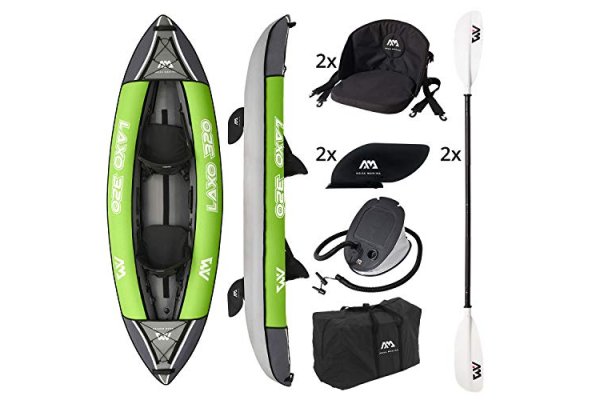Aqua Marina Laxo - 320 Leisure 2 person Inflatable Canoe/Kay