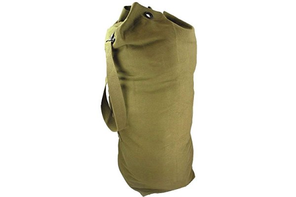 Military Combat Army Kit Adjustable Shoulder Duffle Bag Gree