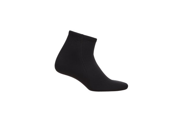 Womens Aqua Neoprene Socks - Black