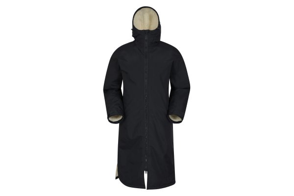 Shore Mens Waterproof Swim Robe - Black