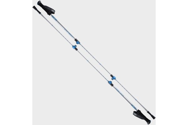 Oex X-Lite Trigger Trekking Poles (Pair) - Silver/Pair, SILV