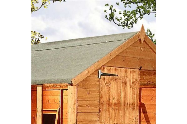 Green Mineral Shed Roofing Felt - 10m