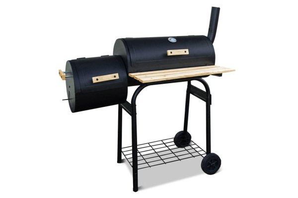 BillyOh Smoker BBQ Charcoal Grill Full Drum + Offset Smoker 