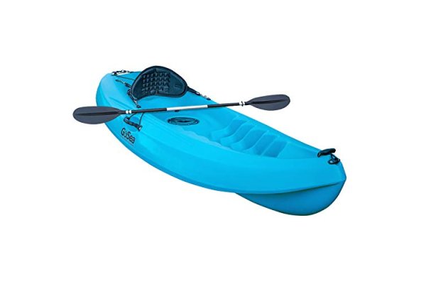 GoSea Pioneer Single Sit On Top Kayaks Standard Bundle with 