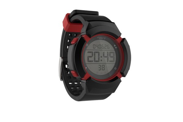 Decathlon Kiprun W700xc Men's Running Stopwatch - Black And 