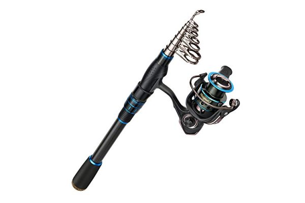 Magreel Telescopic Fishing Rod and Reel Combo Carbon Fiber F