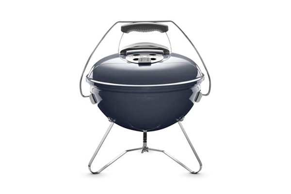 Weber 1126804 Smokey Joe Premium Charcoal BBQ, Grill, Slate 