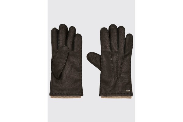 Lisryan Leather Gloves - Black