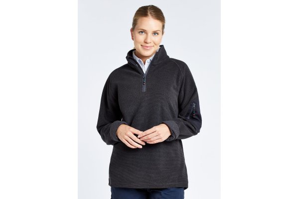 Monaco Unisex Quarter-zip Fleece - Graphite