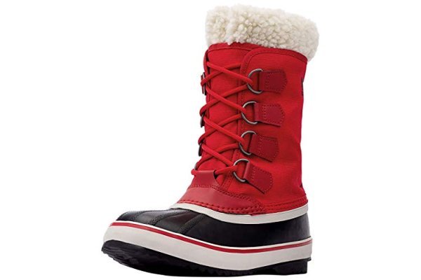 Sorel Women's Carnival' Winter Boots, Red Mountain Red, 7 UK